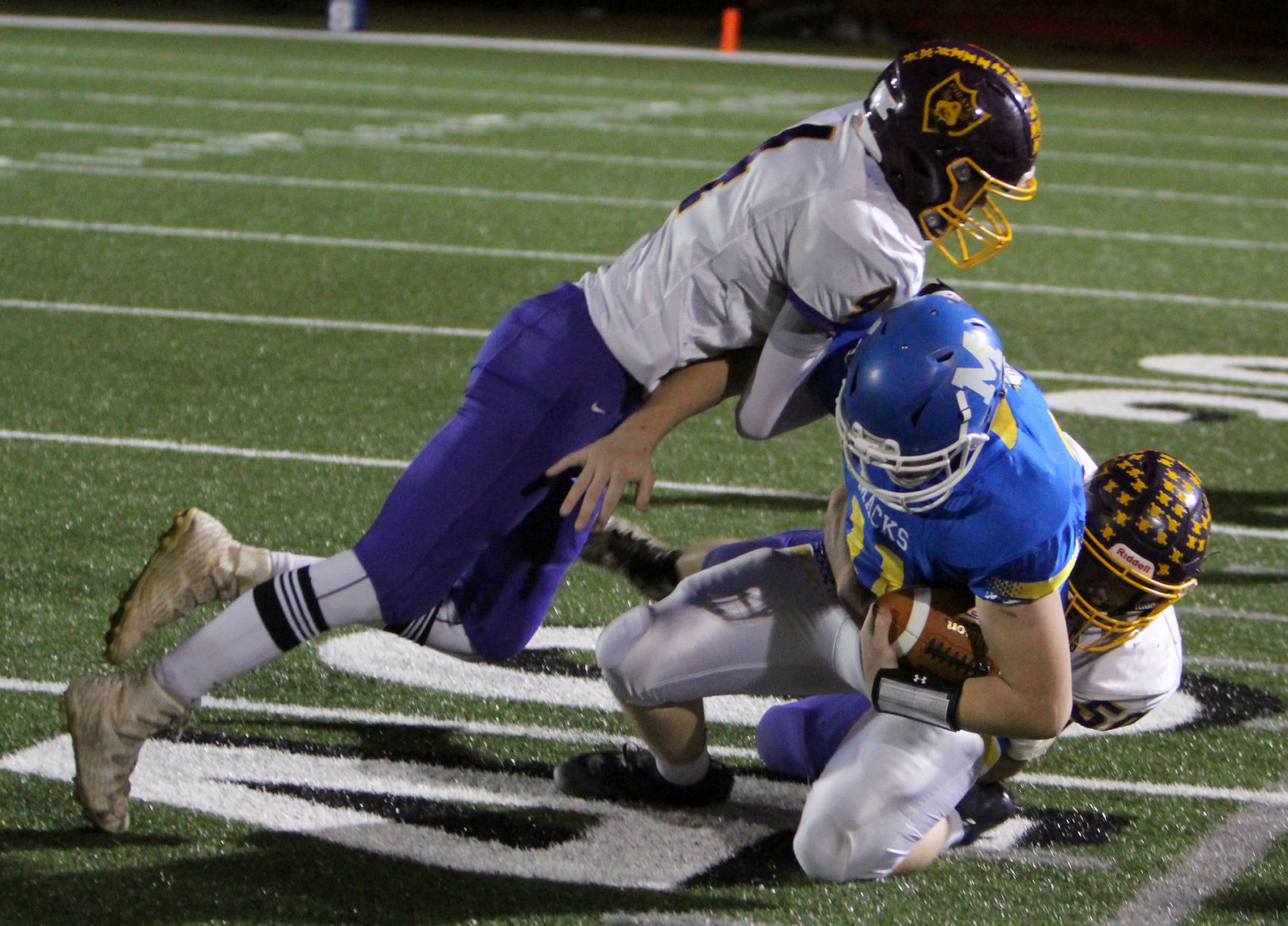 Gilman at McDonell football 11-5-20